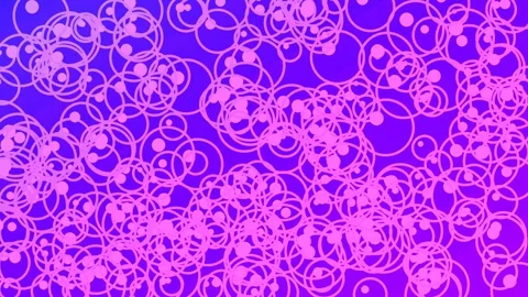 Fluid abstract teal bubble background pattern for clean modern digital art Stock Footage 337574322