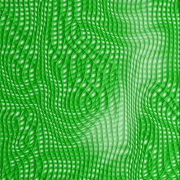 Fluid abstract texture wave line relief volume bump natural spring green tren Stock Illustration