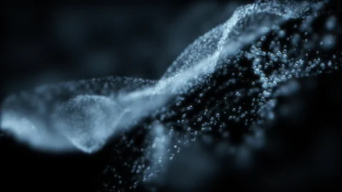 Fluid Air Bubbles Stock Footage 319541742