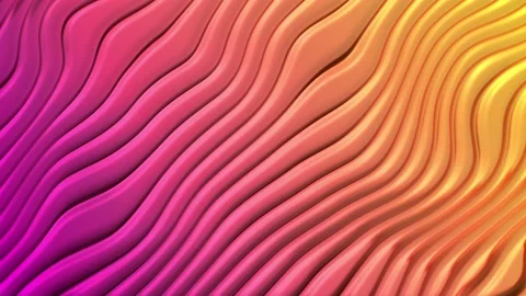 Fluid animation pink yellow gradient abstract seamless motion background Video stock 149161773