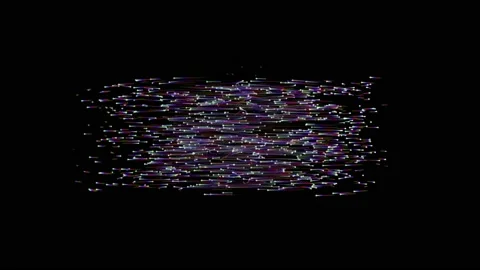 Fluid animation. Slow-motion of collision isolated on black background animation Stock Footage 219216166