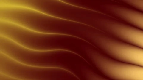 Fluid animation of warm, swirling waves in amber tones Stock Footage 293187908