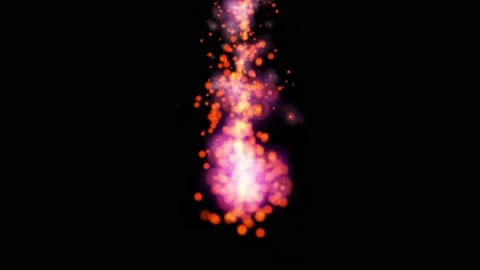 Fluid animation.Liquid glowing multicolor neon dust. Stock Footage 218276832