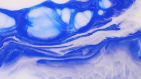 Fluid art abstract texture. Modern artwork with flowing effect. Fluid painting Stock Footage 124906418
