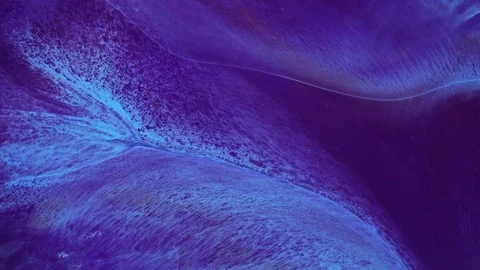 Fluid art abstract texture. Modern artwork with flowing effect. Fluid painting Stock Footage 125990840