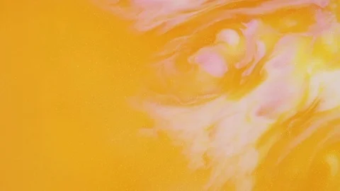 Fluid art acrylic texture. Abstract drawing with liquid waves. Modern artwork Vídeo Stock 124906442