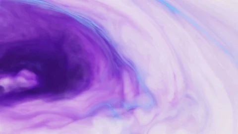 Fluid art acrylic texture. Abstract drawing with liquid waves. Modern artwork Stock Footage 125990752