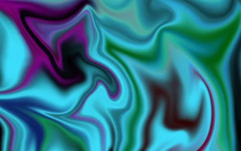 Fluid art background featuring a grainy texture and swirling liquid effect Stock Illustration