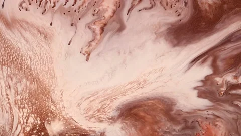 Fluid art drawing video, abstract acrylic texture with colorful waves. Liquid Stock Footage 158237386