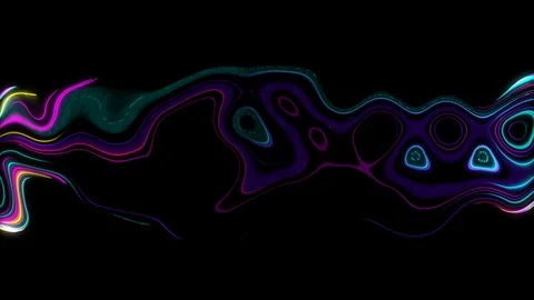 Fluid art liquid effect. Abstract ink artwork. Trendy gradient background Video stock 109155716