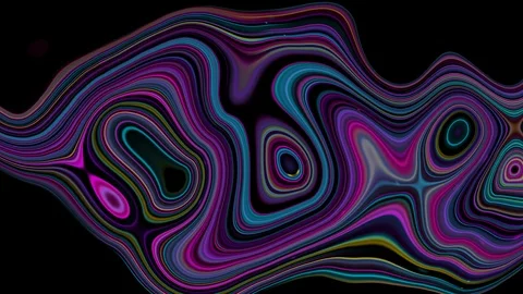 Fluid art liquid effect. Abstract ink artwork. Trendy gradient background Video stock 109156449