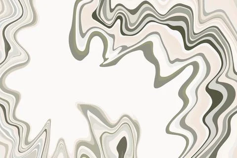 Fluid art. Modern artwork background. Mixture of acrylic paints. Abstract liquid Stock Illustration