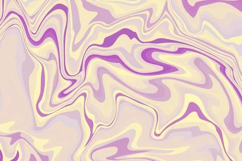 Fluid art. Modern artwork background. Mixture of acrylic paints. Abstract liquid Stock Illustration