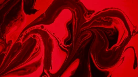 Fluid art painting video, modern acryl texture with flowing effect. Liquid paint Stock Footage