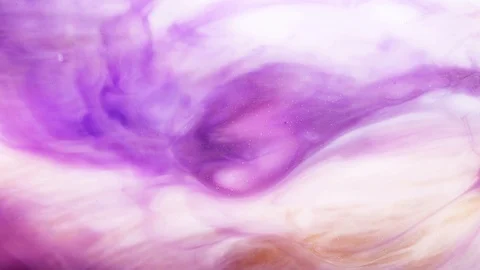Fluid art slow motion. Abstract acrylic texture artwork. Stock Footage 124184137
