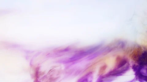 Fluid art slow motion. Abstract acrylic texture artwork. Fluid painting effect Stock-Footage 125617795