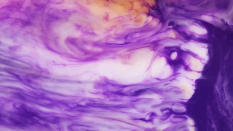 Fluid art slow motion. Abstract acrylic texture artwork. Fluid painting effect Stock Footage 127313358