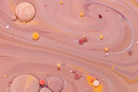 Fluid art texture. Abstract background with mixing paint effect. Liquid acrylic Ilustração Stock