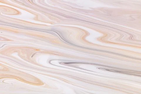 Fluid art texture. Background with abstract iridescent paint effect. Liquid Ilustração Stock