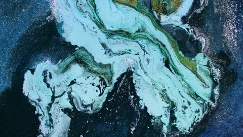 A fluid artistic background and a cosmic vortex 動画素材 345504980