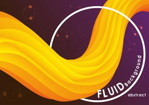 Fluid Background 002 Illustrazione stock