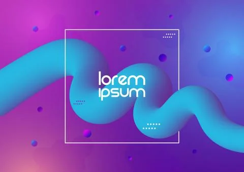 Fluid background Stock Illustration