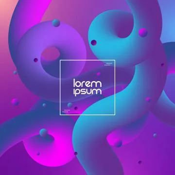 Fluid background 스톡 일러스트