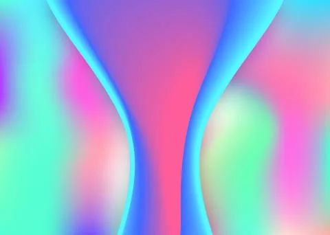 Fluid background with liquid dynamic elements and shapes. 스톡 일러스트