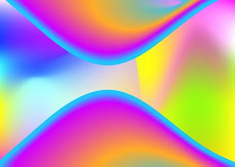 Fluid background with liquid dynamic elements and shapes. Stock Illustration