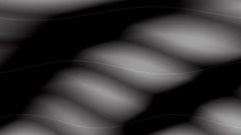 Fluid Black and White Lines Animation Video stock 324888809