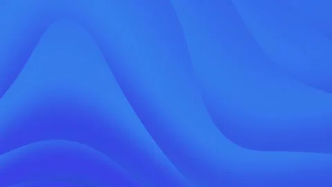 Fluid blue gradients form soft undulating waves. Stock Footage 296111093