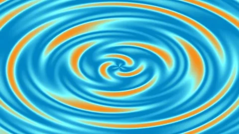 Fluid blue vortex background: mesmerizing abstract wave pattern for motion .. Stock Footage 341059012