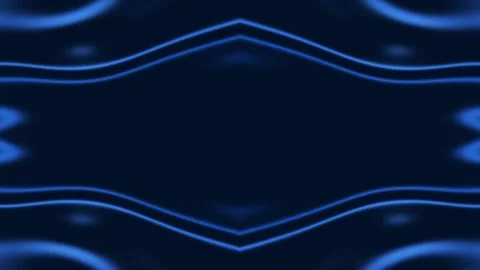 Fluid blue wave patterns in motion abstract background. Stock Footage 328703386