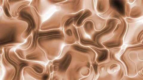 Fluid brown abstract swirling patterns background Stock Footage 301199418