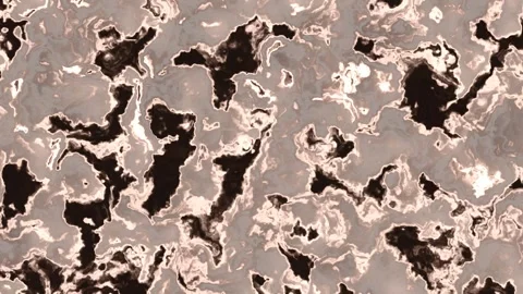 Fluid brown and beige abstract pattern Stock Footage 338227016