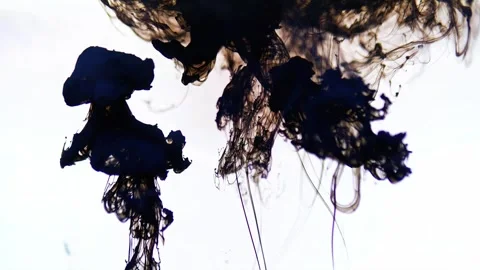 FLUID B&amp;W #1 4K 60FPS H264 Stock Footage 344816547