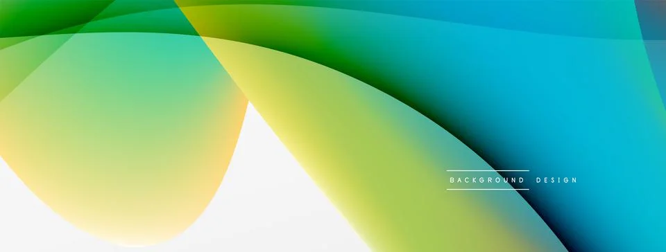 Fluid color abstract background. Liquid gradients, wave pattern. Trendy techno Illustrazione stock