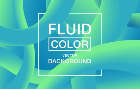Fluid color background Stock Illustration