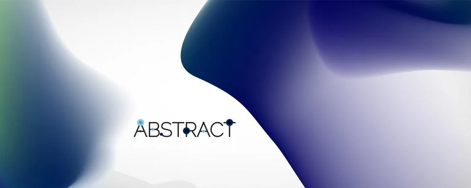 Fluid color gradient abstract background, trendy colorful wallpaper. Vector 스톡 일러스트