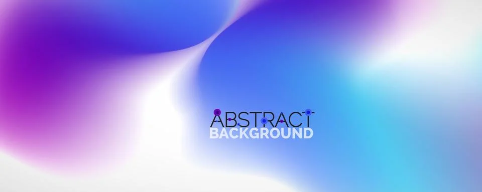 Fluid color gradient abstract background, trendy colorful wallpaper. Vector 스톡 일러스트