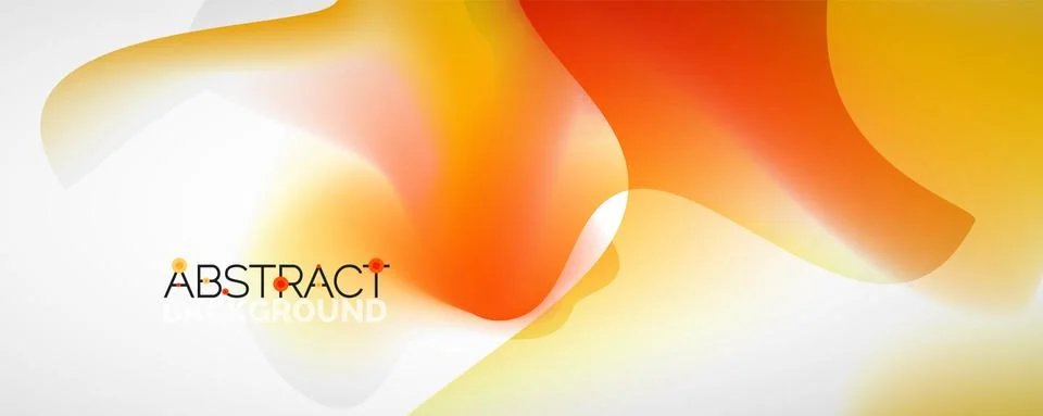 Fluid color gradient abstract background, trendy colorful wallpaper. Vector 스톡 일러스트