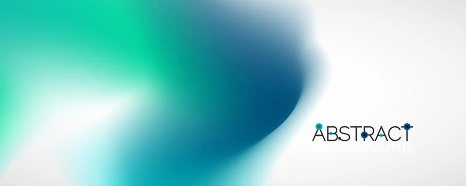 Fluid color gradient abstract background, trendy colorful wallpaper. Vector Ilustración de archivo