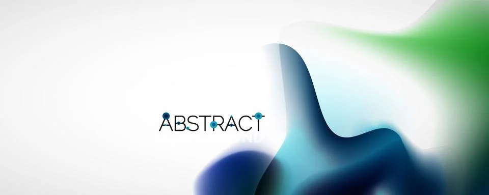 Fluid color gradient abstract background, trendy colorful wallpaper. Vector Ilustración de archivo