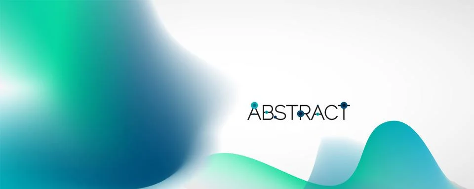 Fluid color gradient abstract background, trendy colorful wallpaper. Vector 스톡 일러스트
