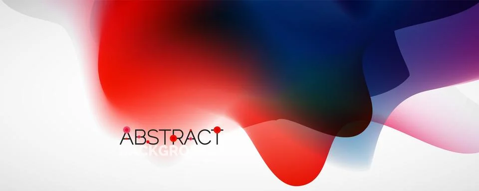 Fluid color gradient abstract background, trendy colorful wallpaper. Vector イラスト素材