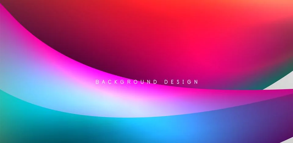 Fluid color liquid 3d elements abstract background Illustrazione stock