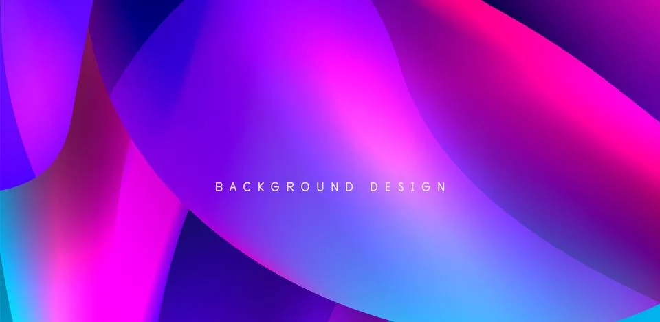 Fluid color liquid 3d elements abstract background イラスト素材