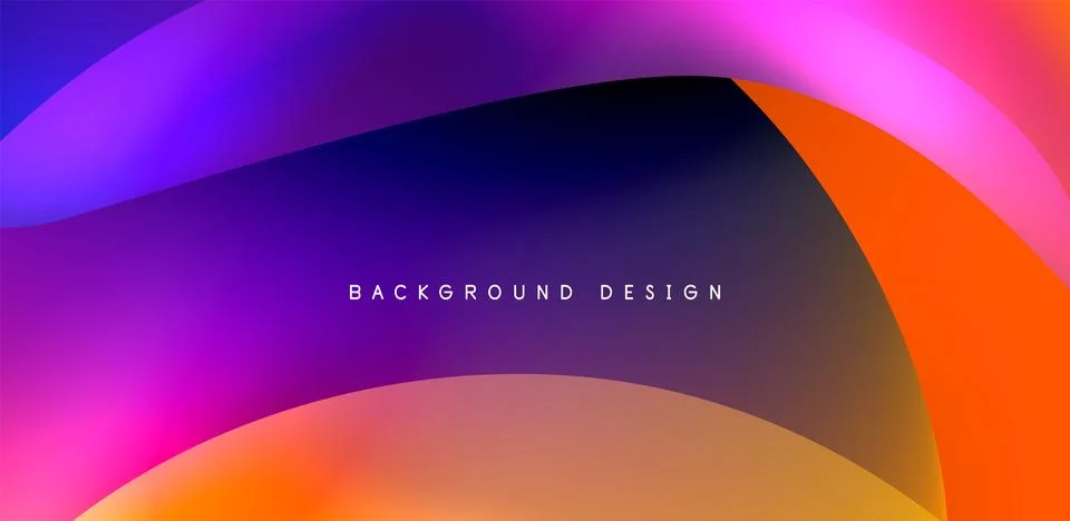 Fluid color liquid 3d elements abstract background 스톡 일러스트