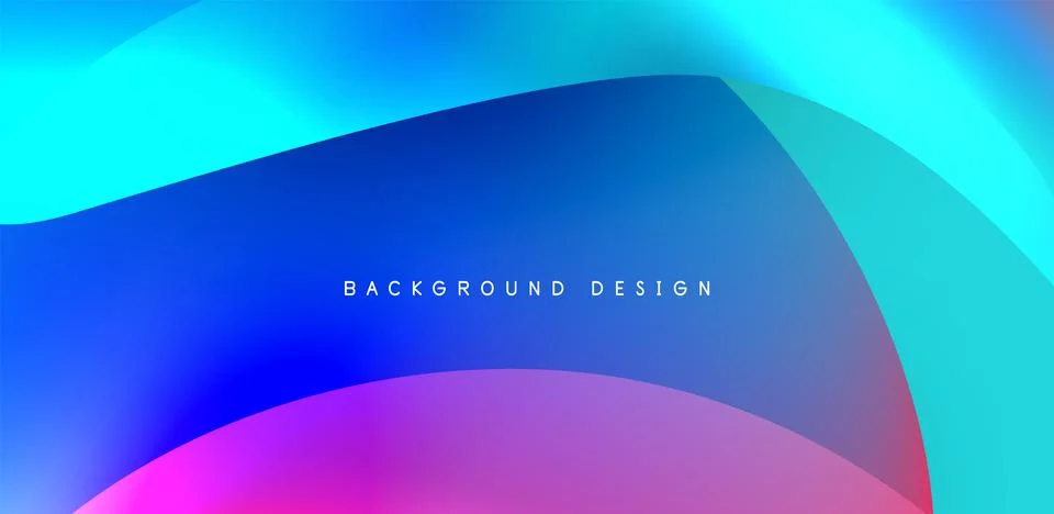 Fluid color liquid 3d elements abstract background Illustrazione stock