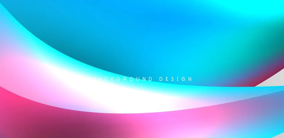 Fluid color liquid 3d elements abstract background 스톡 일러스트
